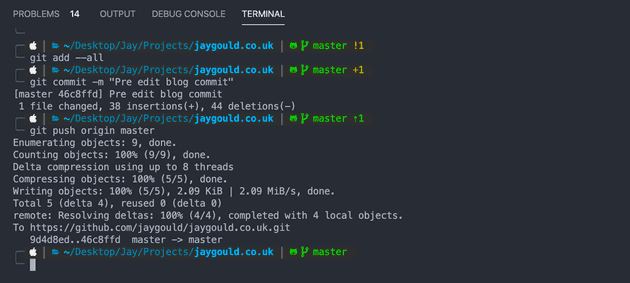 Powerlevel10k terminal theme