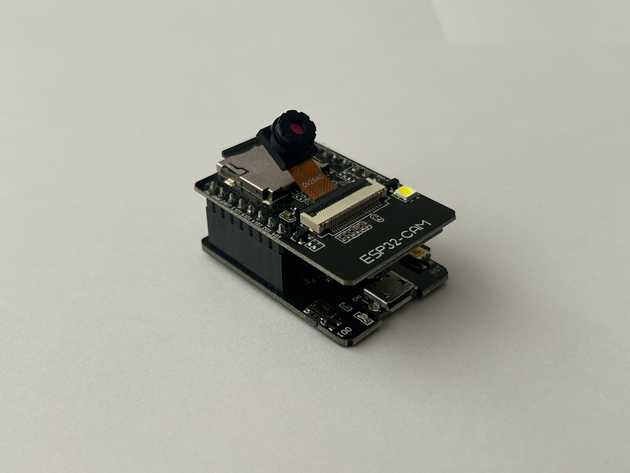 ESP32-CAM with USB shield