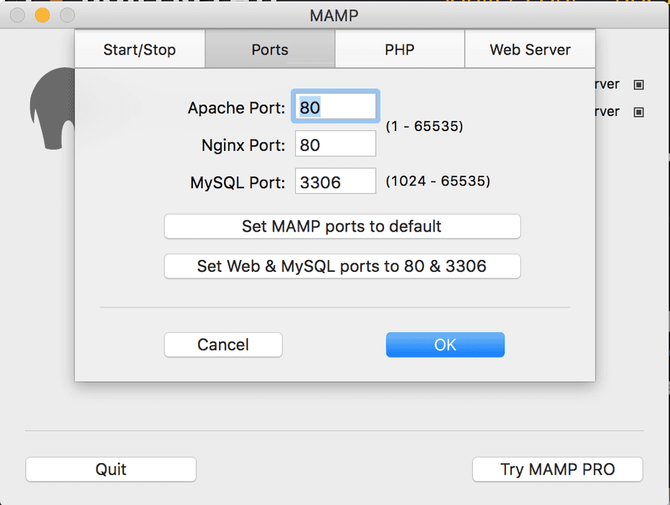 mamp wordpress conflict between port 80 and 8888 mamp wordpress conflict between port 80 and 8888